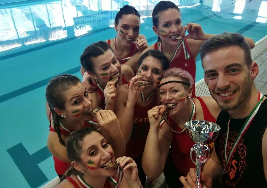 Ai campionati italiani la squadra del Cus è medaglia di bronzo