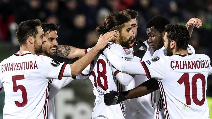 Milan, passeggiata bulgara Tre sberle al Ludogorets