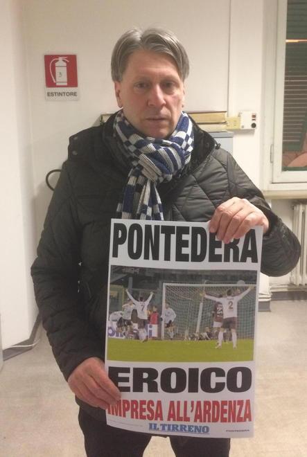 PONTEDERA ABBRACCIA LA SQUADRA