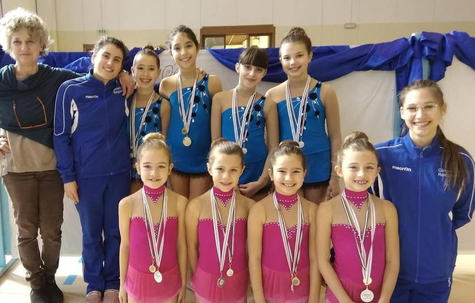 La Ginnastica Rosignano sul podio nella prima prova interprovinciale