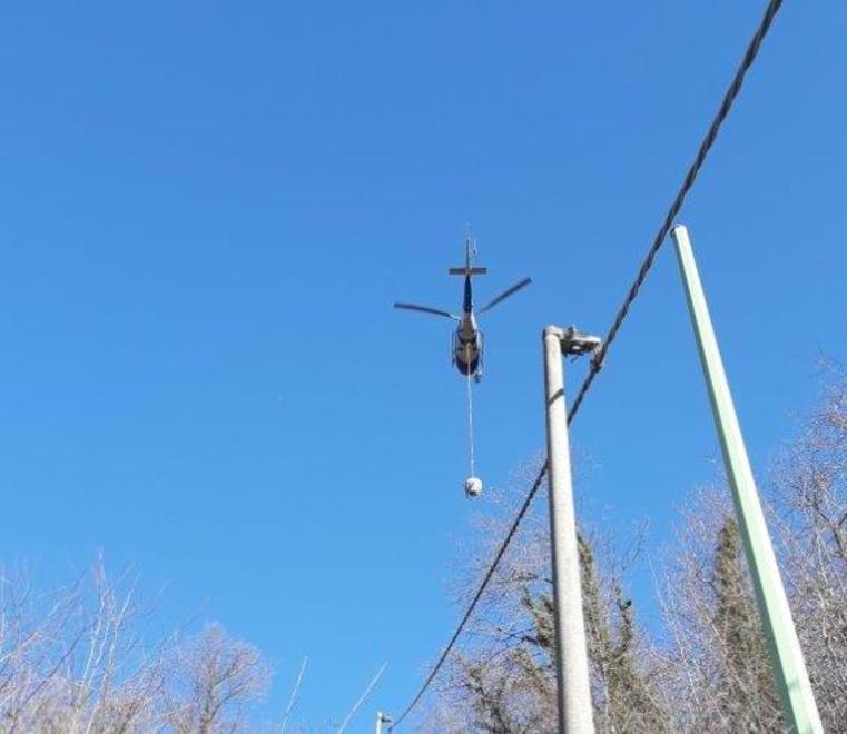 Nuove linee elettriche nel Barghigiano
