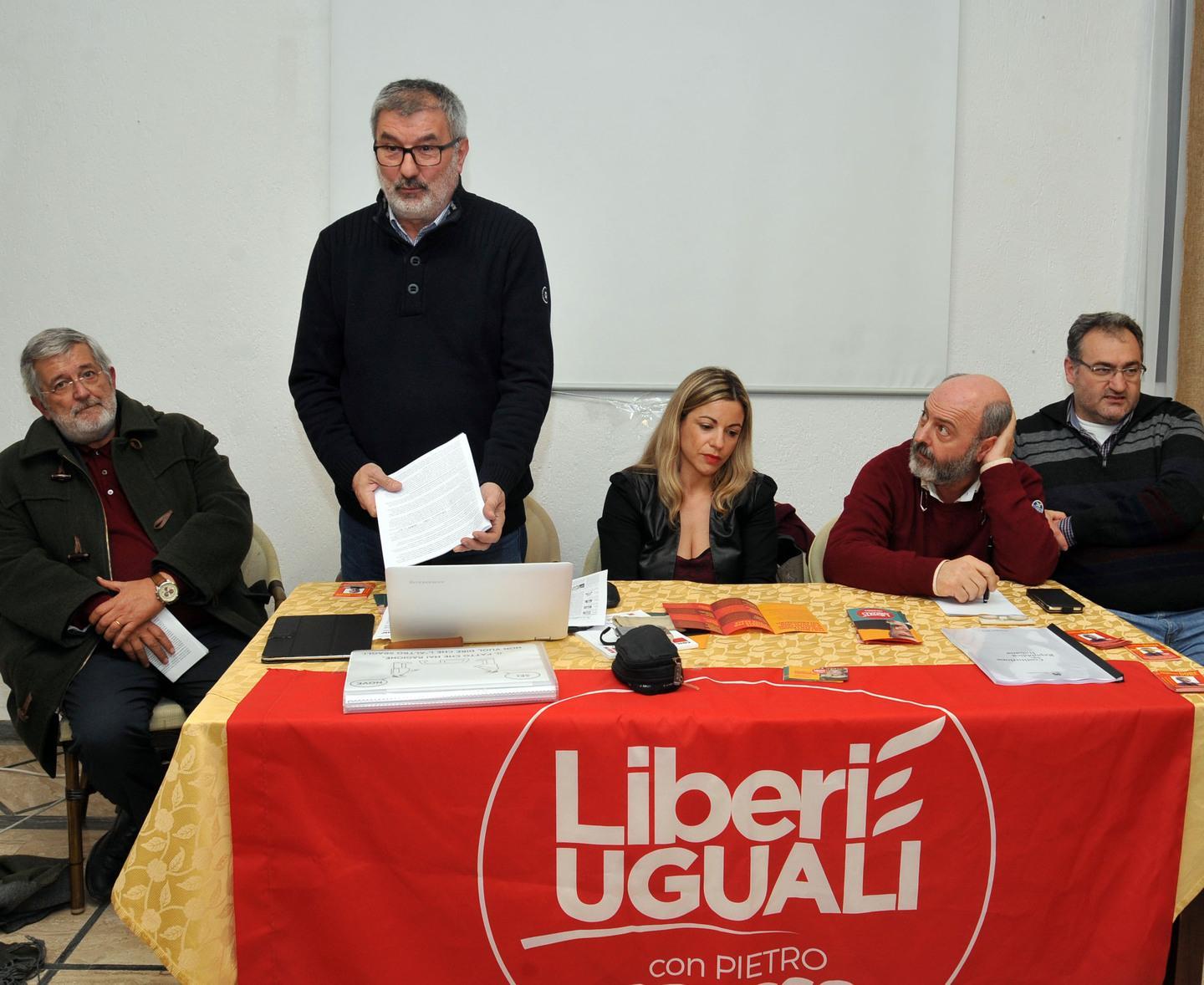 LeU: «Con noi i veri valori della sinistra» 