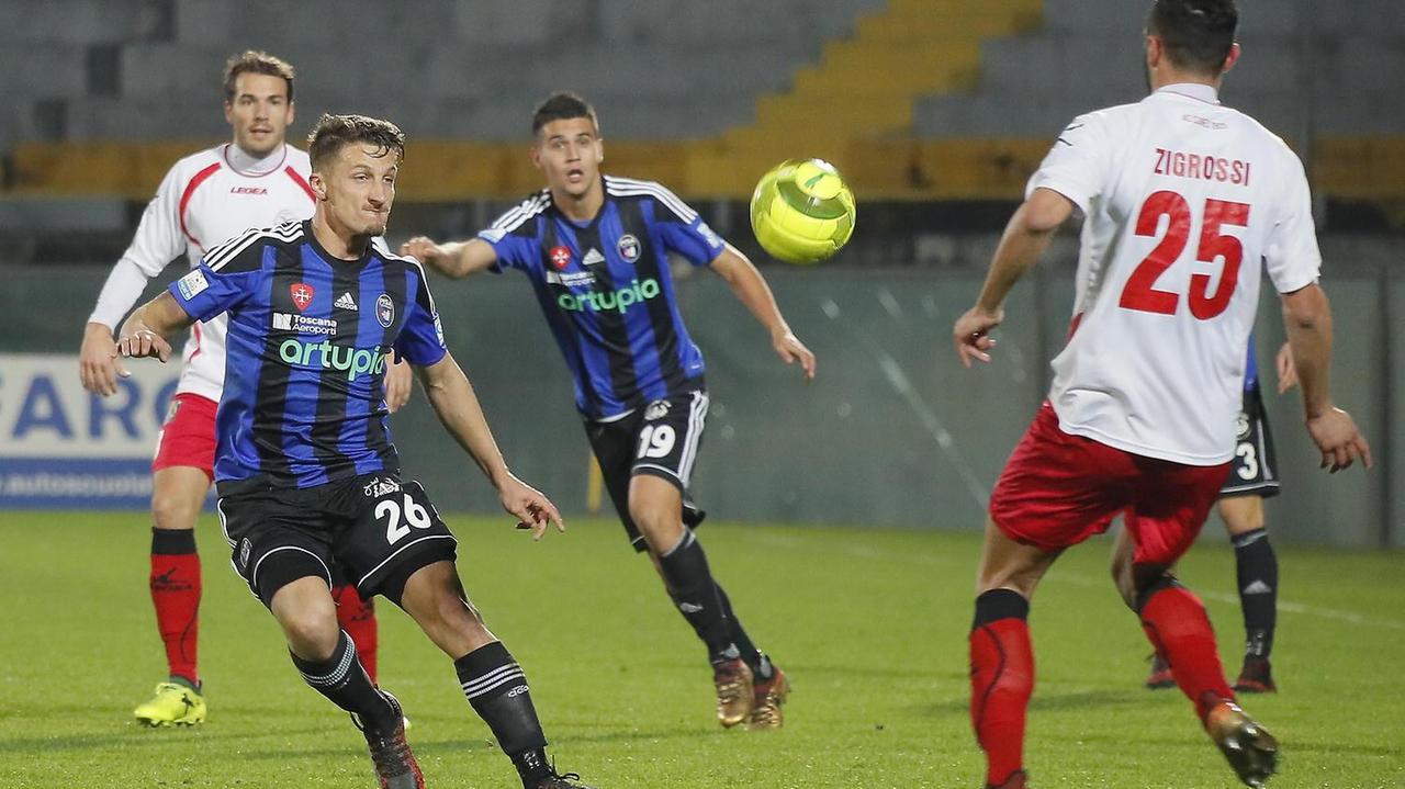 Una partita del Pisa calcio (foto di archivio)