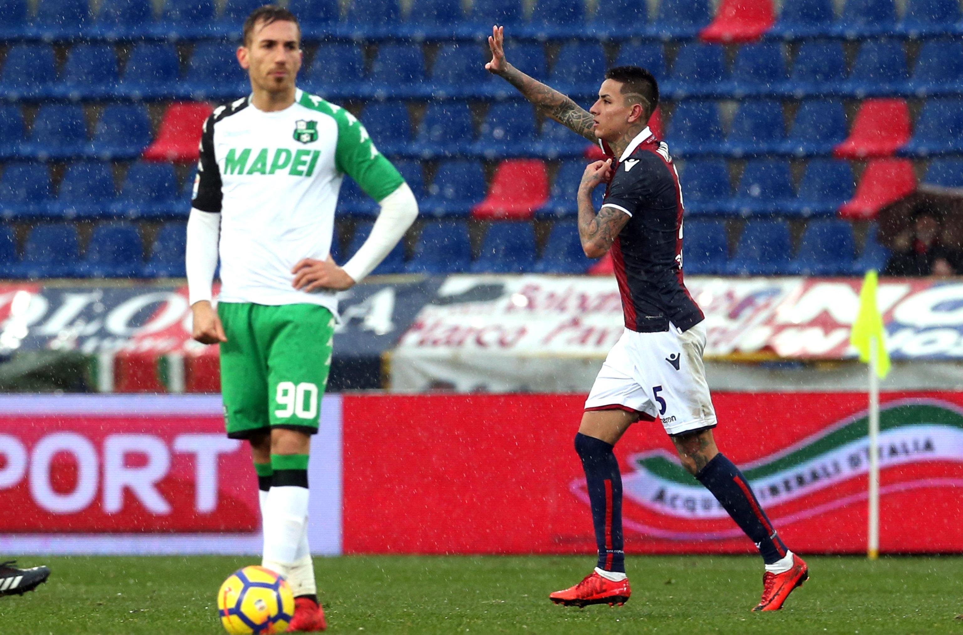 Finale amaro per il Sassuolo a Bologna