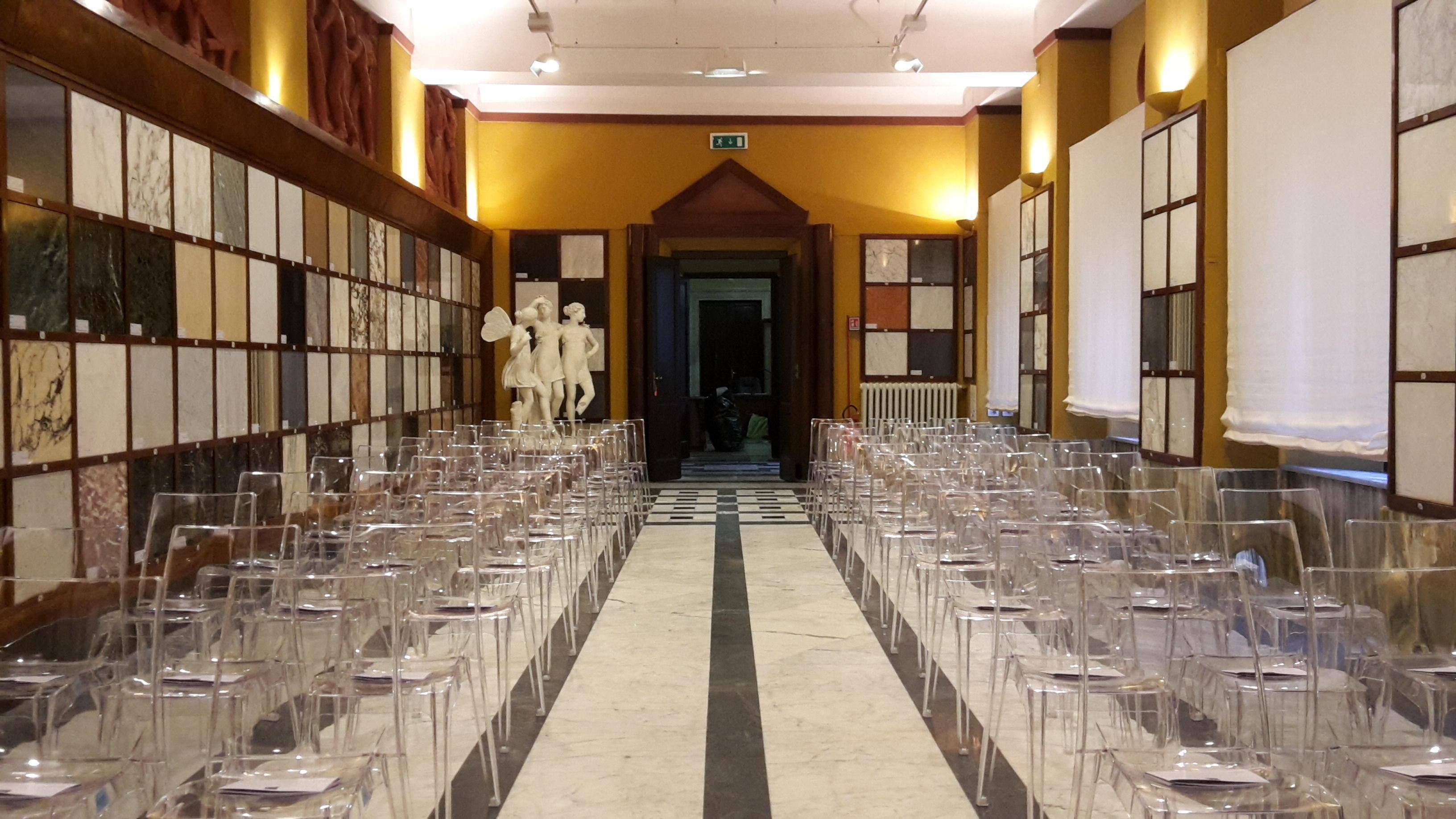 La Sala Marmi dell'Accademia di Belle Arti di Carrara