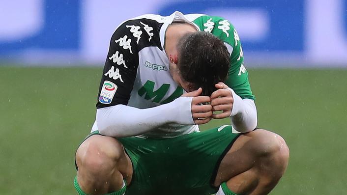 Sassuolo attento, nel 2018 il ritmo è da retrocessione