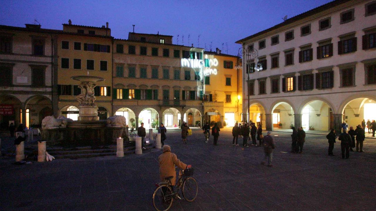 Piazza dei Leoni a Empoli