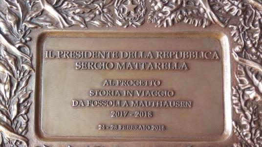 Una targa da Mattarella per la Fondazione Fossoli