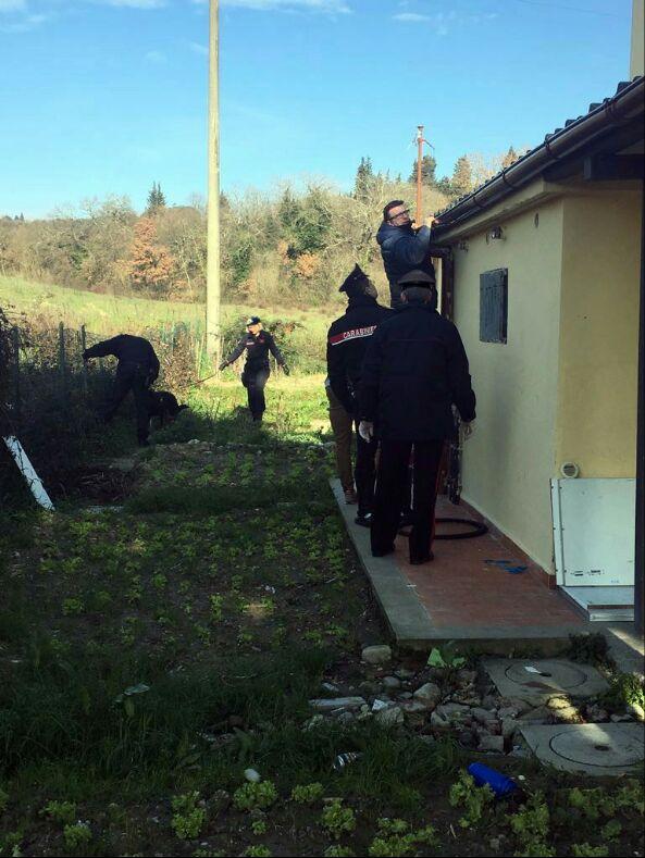 L'operazione dei carabinieri al centro profughi 