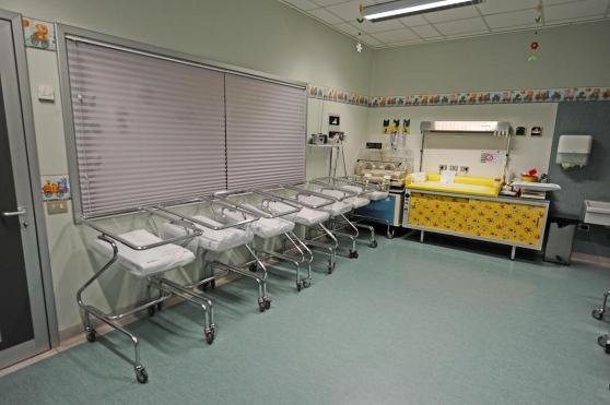 Il reparto ostetricia dell'ospedale di Prato