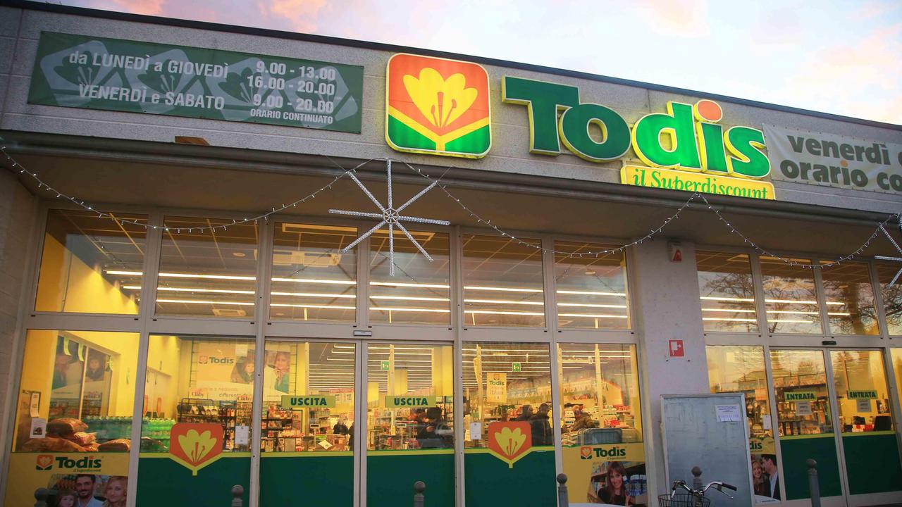 Il supermercato Todis a Bibbiano