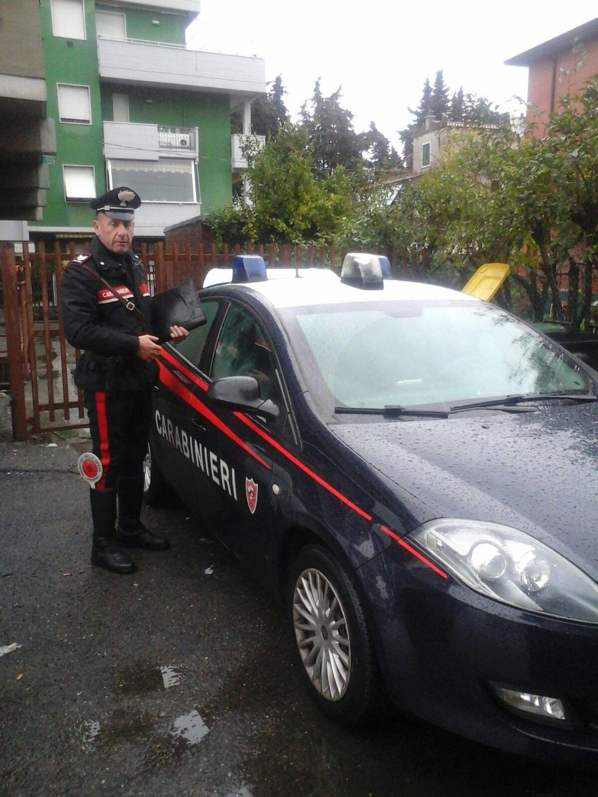 Una pattuglia dei carabinieri