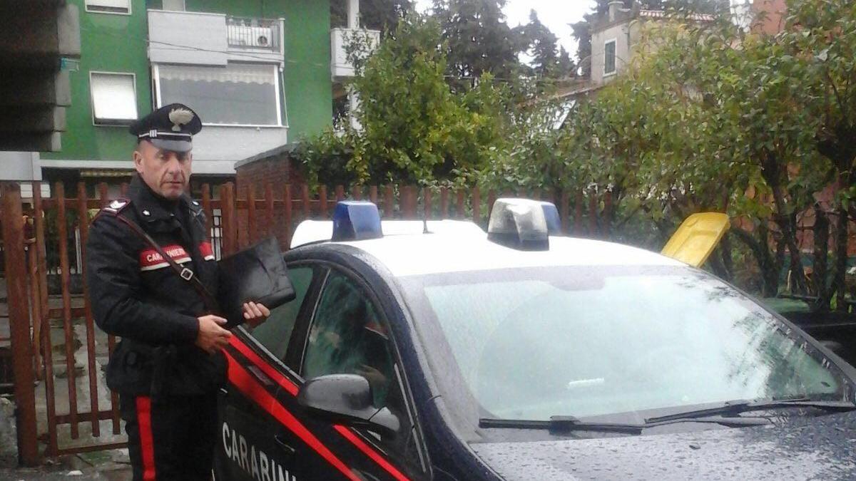 Una pattuglia dei carabinieri