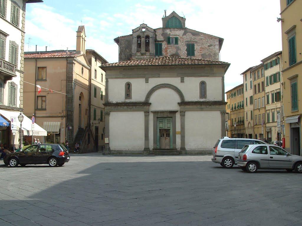 La chiesa della Madonna di piè di piazza a Pescia