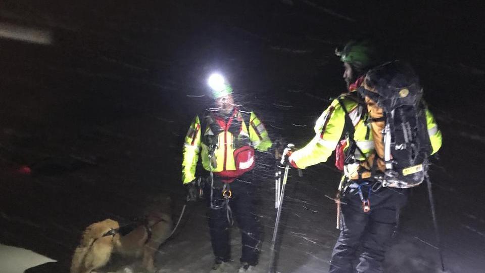 Salvi dopo la notte a 20 gradi sotto zero