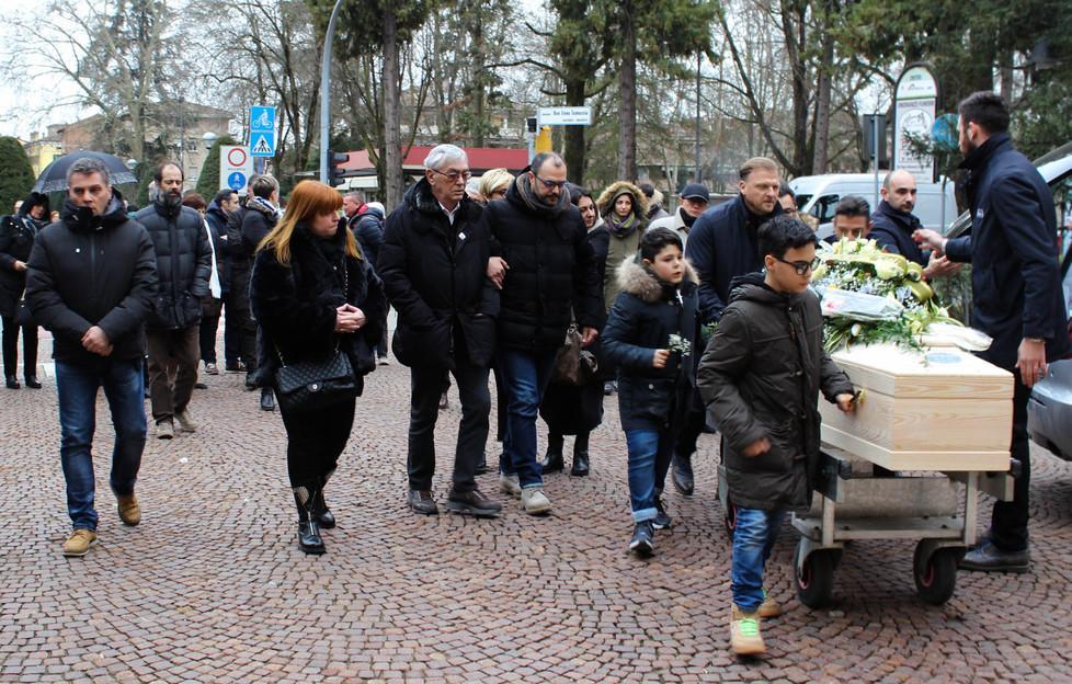 L’addio a Giuseppina Baggio 