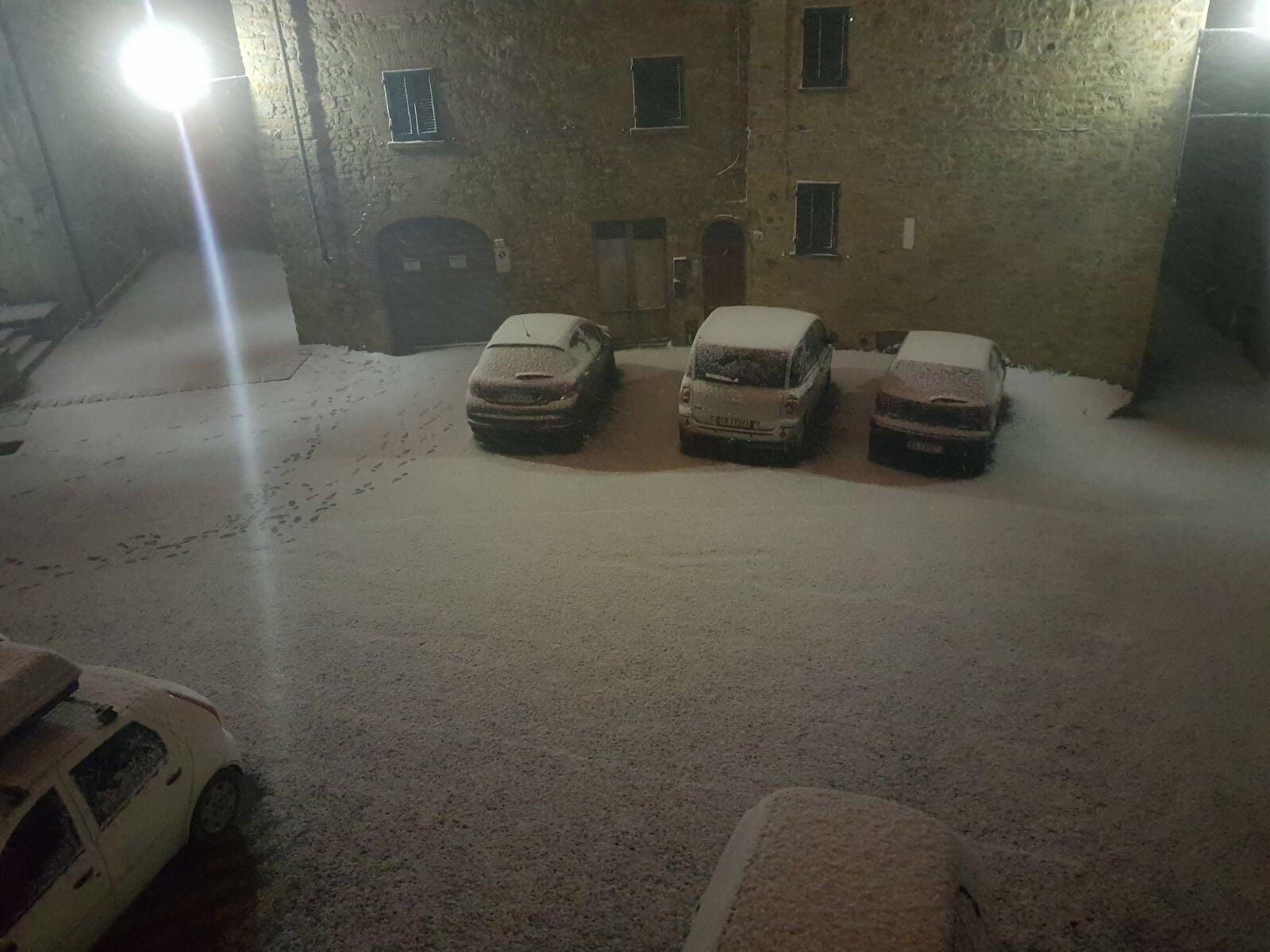 Neve a Volterra