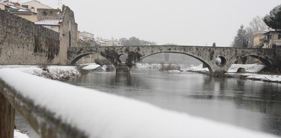 La neve a Prato
