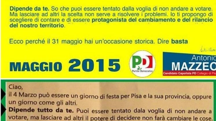 Volantini copiati: a Pisa scoppia un “caso Le Pen”