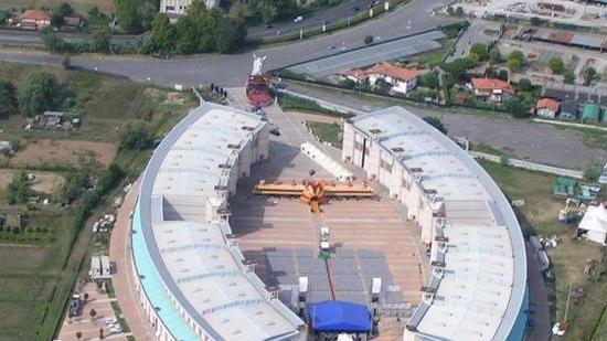 Una copertura removibile per la piazza della Cittadella