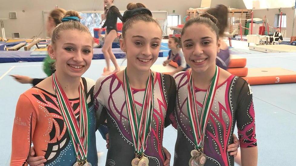 Gare di ginnastica artistica Free Time ai nazionali d’Arezzo