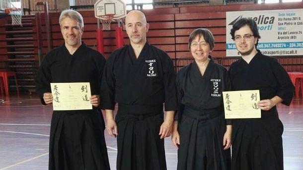 Atleti lucchesi protagonisti nello iado e fanno incetta di medaglia con la katana