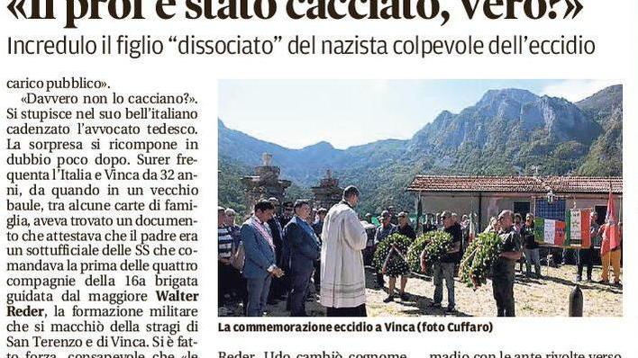 Quell’avvocato figlio di un soldato delle SS