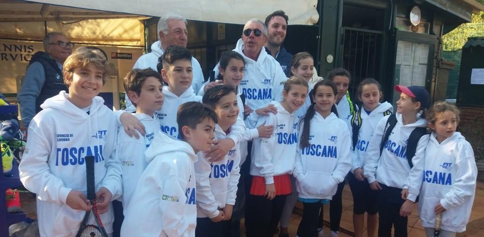 I baby tennisti amaranto in semifinale regionale 