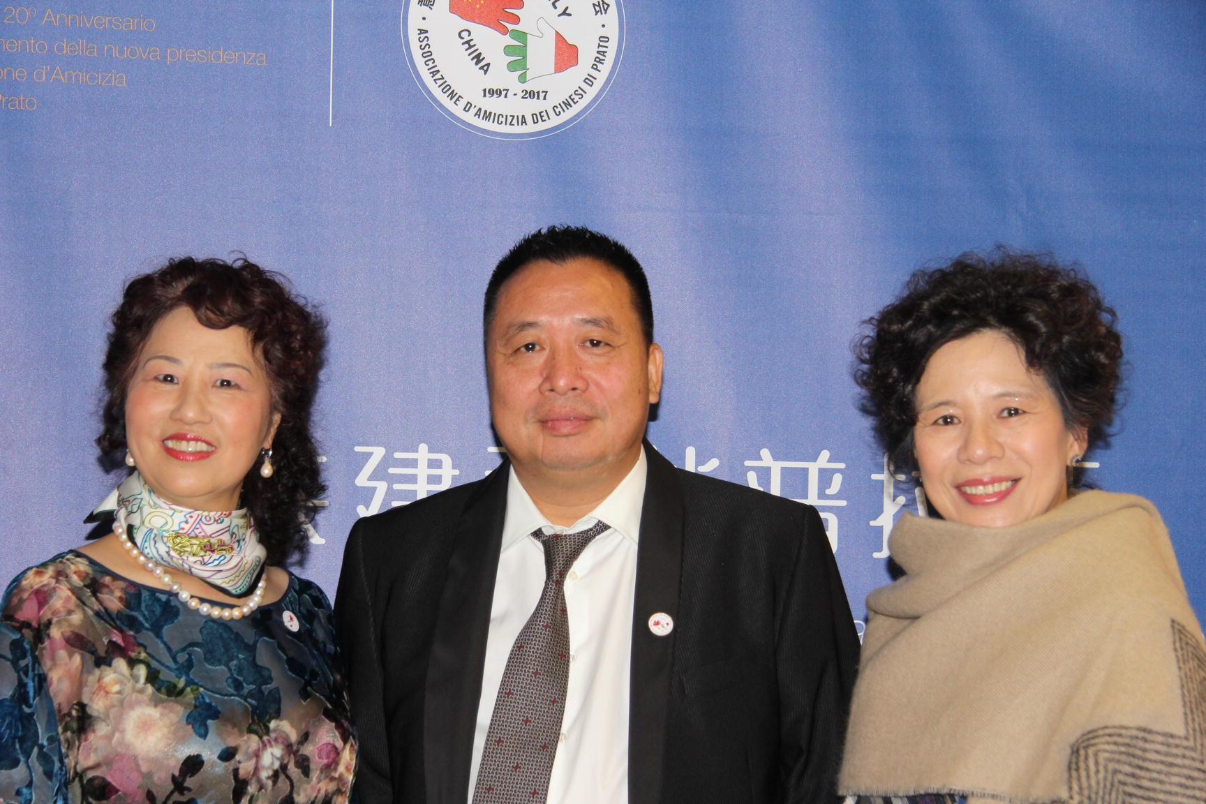 Xu Qiulin il giorno dell'insediamento alla presidenza dell'Associazione di amicizia