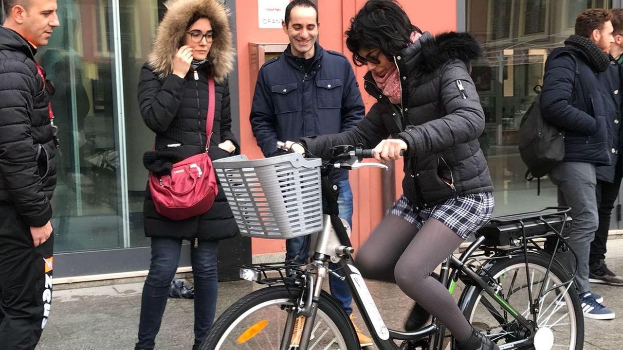 Il bike sharing piace agli studenti 