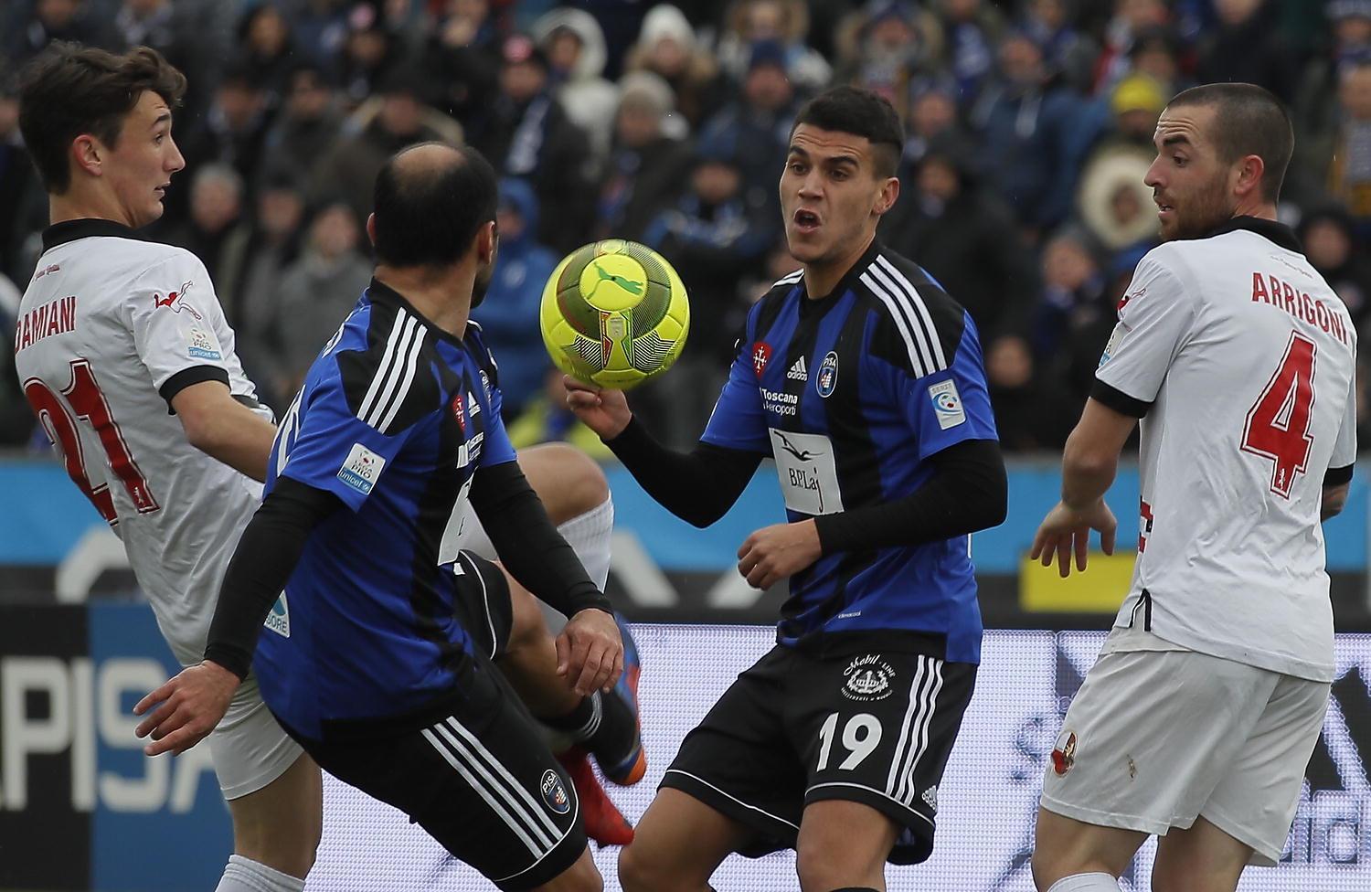 Pisa senze idee, brutto ko nel derby con la Lucchese