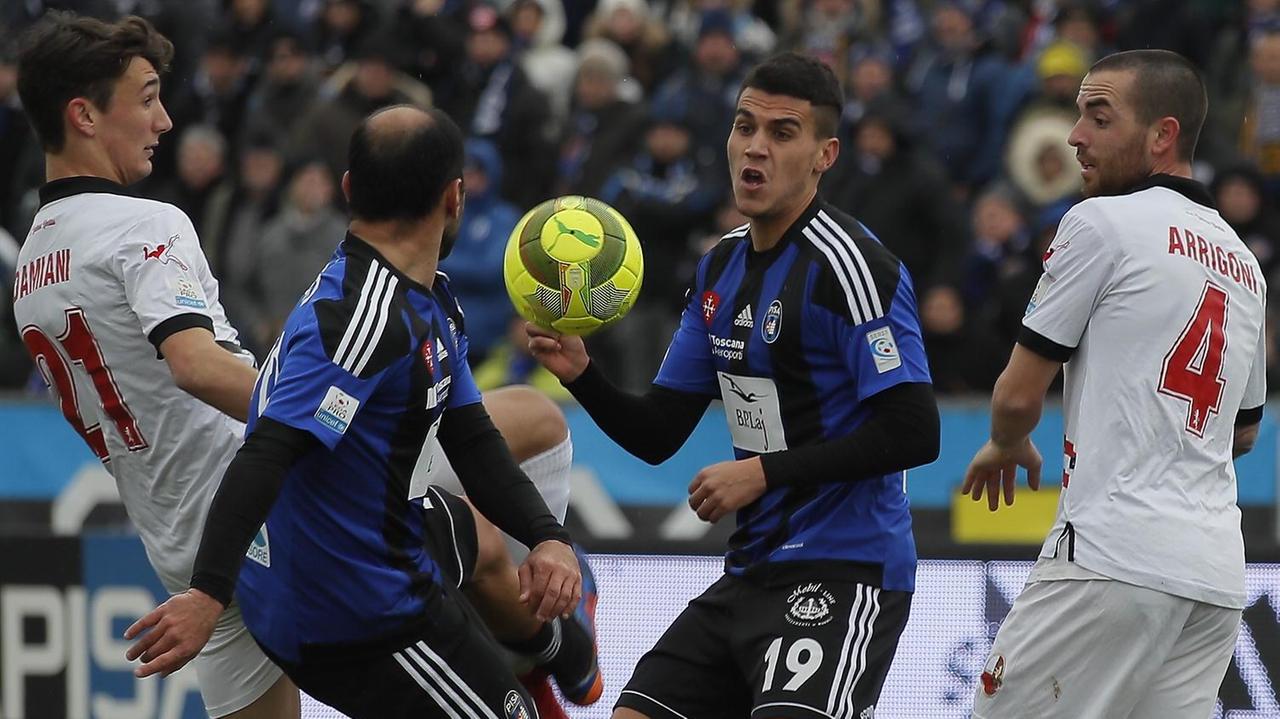 Pisa senze idee, brutto ko nel derby con la Lucchese
