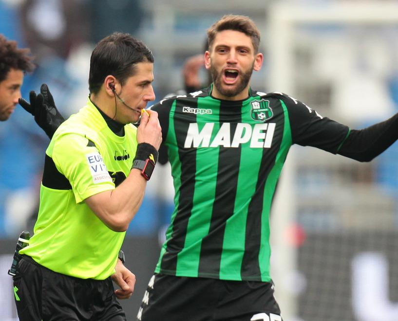 Sassuolo in caduta libera. E Berardi perde la testa 