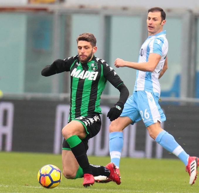 Berardi l’attaccante di serie A più espulso dal 2013 