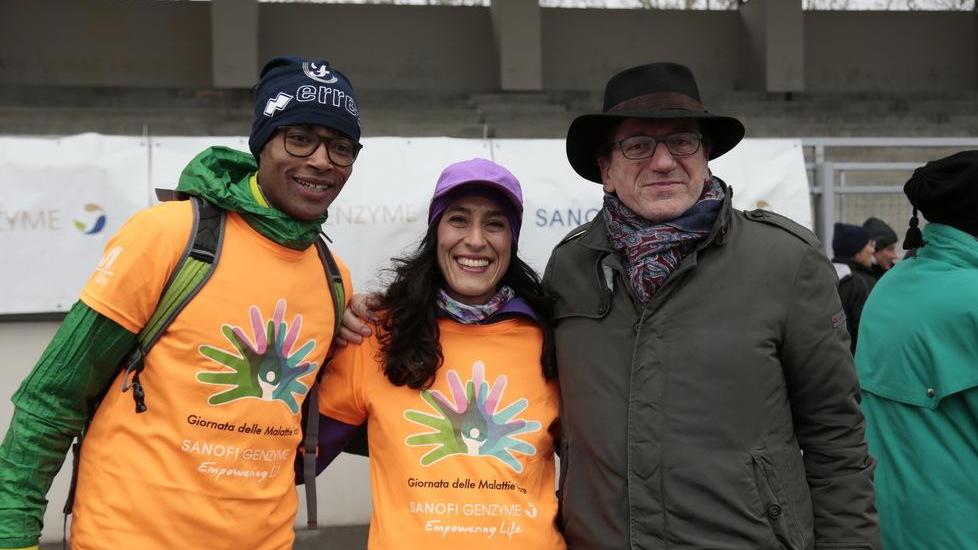 Oltre 500 persone hanno sfidato il gelo per la Run4Rare