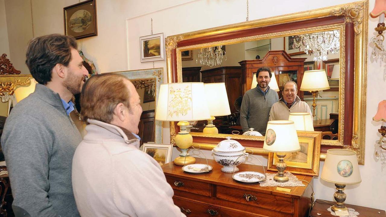 Vittorio e Ugo allo specchio (foto Paolo Barlettani)