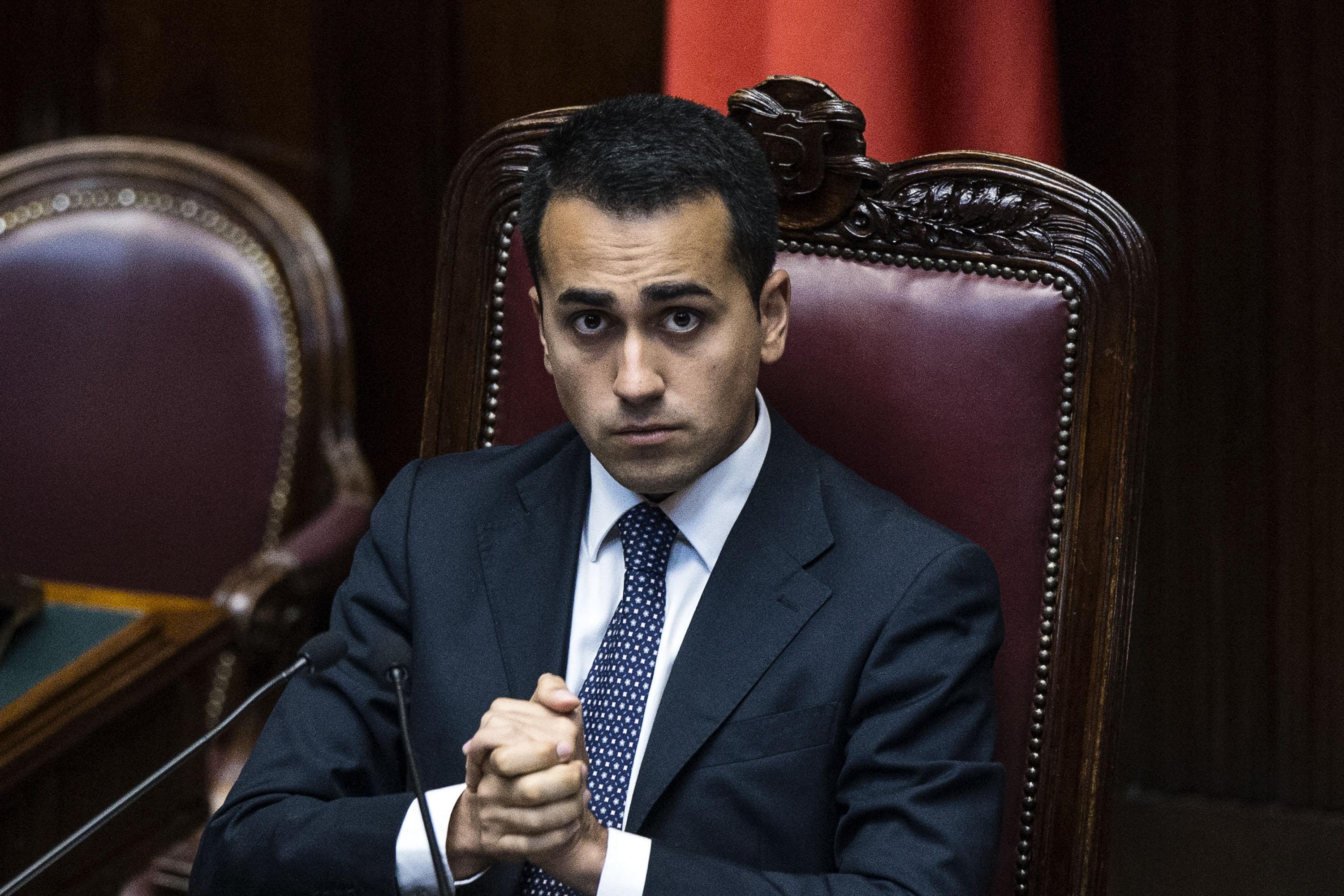 Luigi Di Maio, ministro degli esteri e leader pentastellato