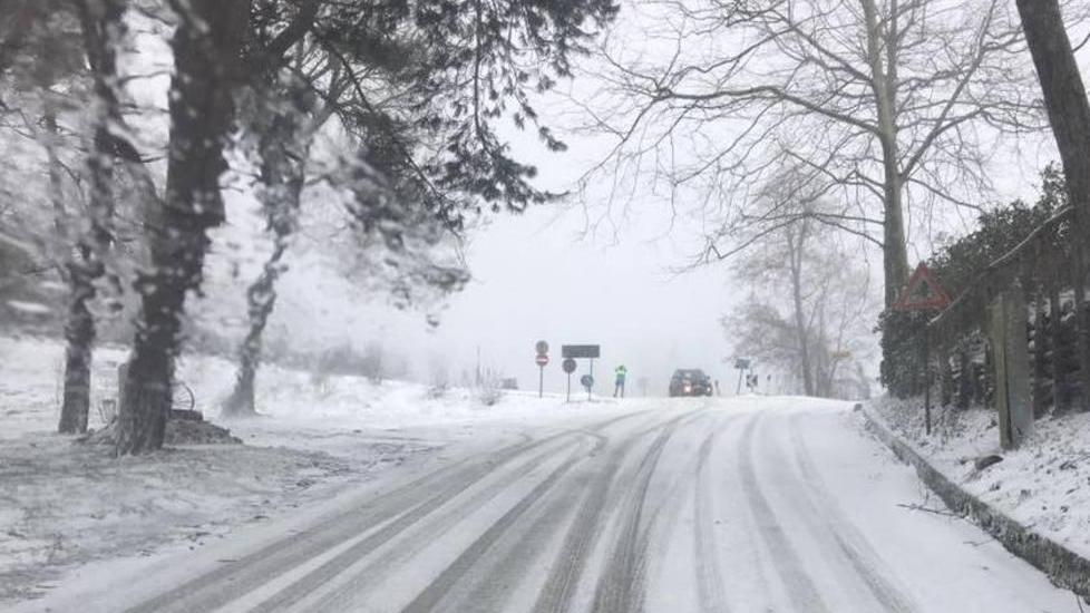 Ieri mattina la riapertura della Provinciale