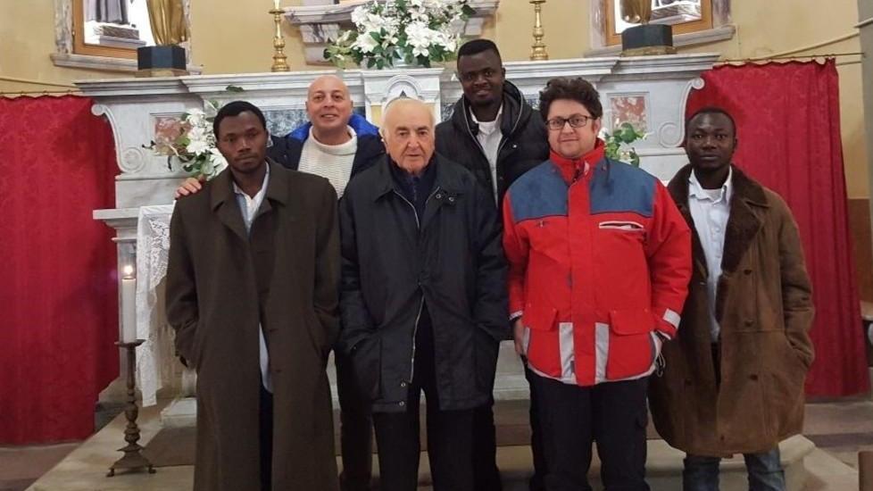 I primi migranti a Capriglia