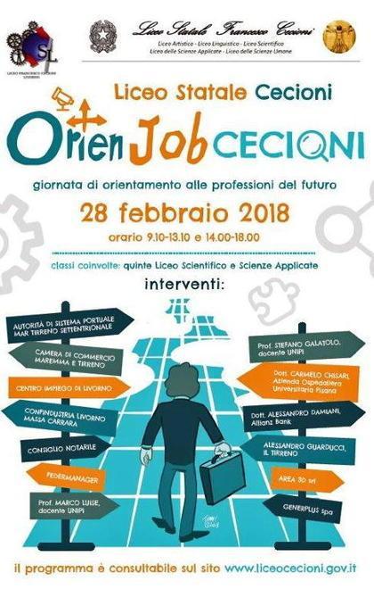 Al liceo Cecioni la giornata di orientamento al lavoro 