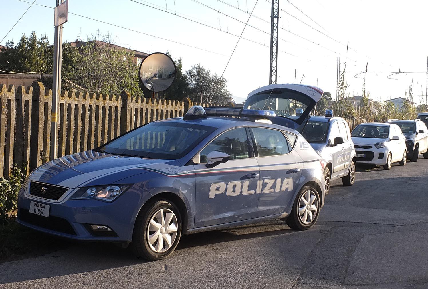 Una volante della polizia
