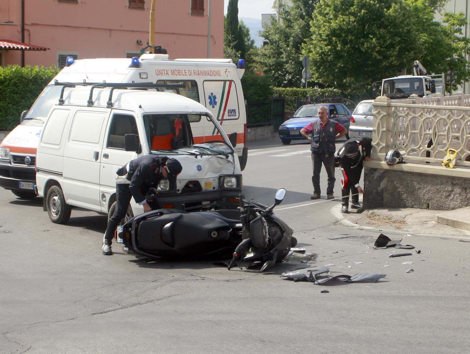 Incidenti in motorino, Livorno prima in Italia 