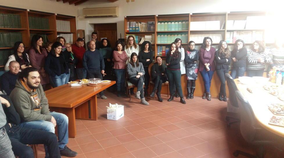 Dopo 7 mesi salutano i ragazzi della procura 
