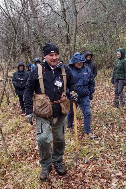 Il Buran non ferma i cercatori di tartufo 