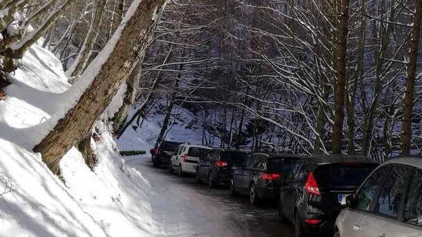 Campocecina, strada chiusa per gelo