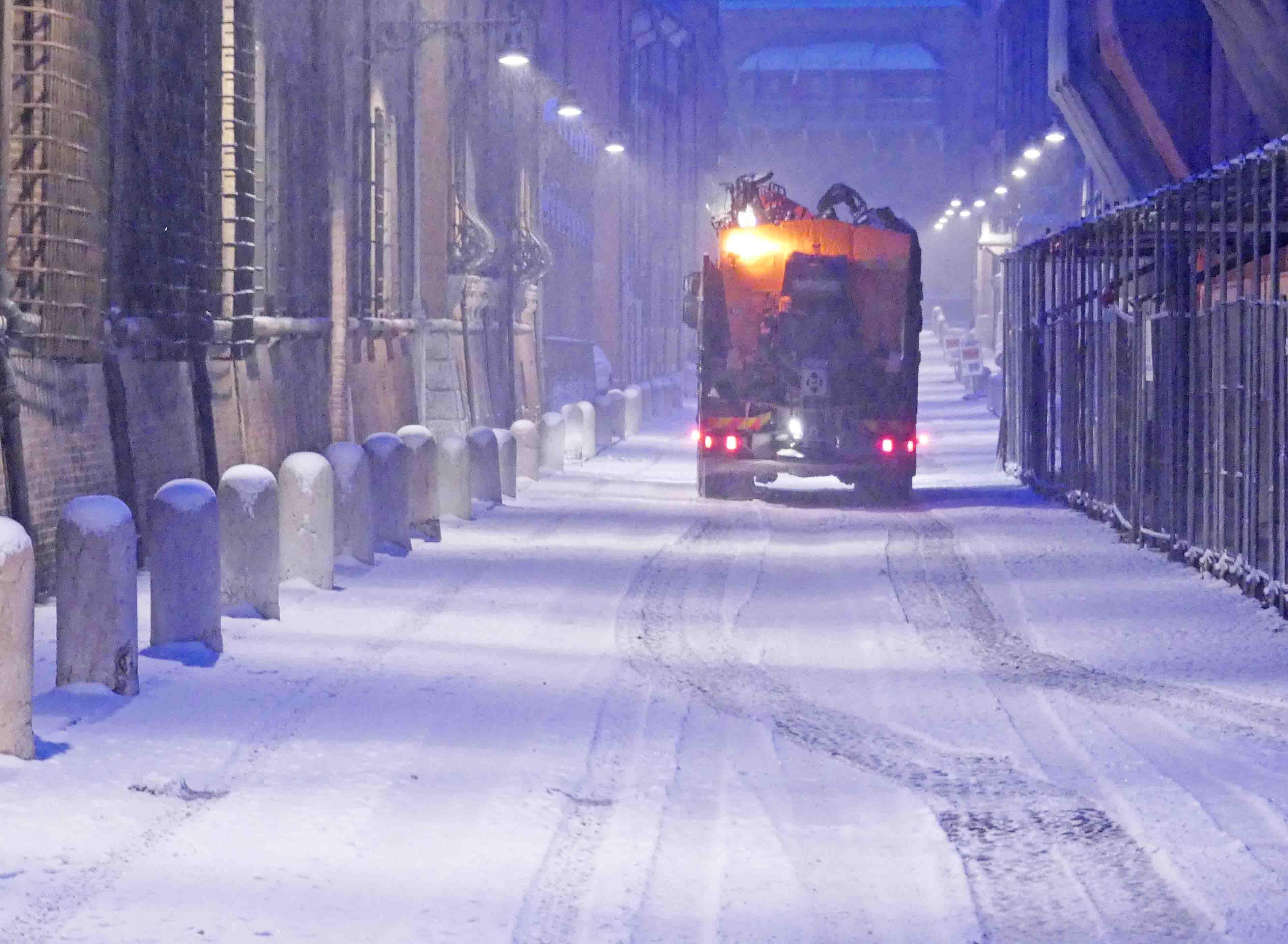 La nevicata a Ferrara