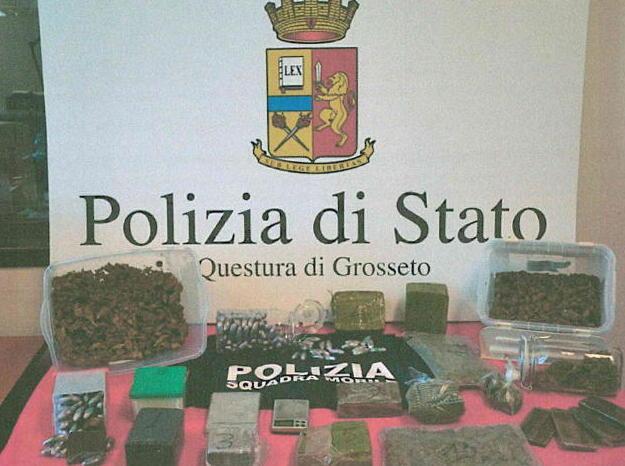 Marito e moglie in manette A casa avevano 7 chili di droga