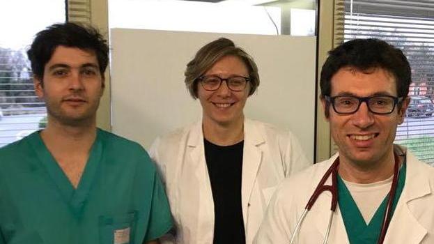 Da sinistra Michele Murzi, Simona Celi e Massimiliano Cantinotti