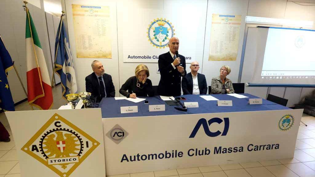 La premiazione all'Aci