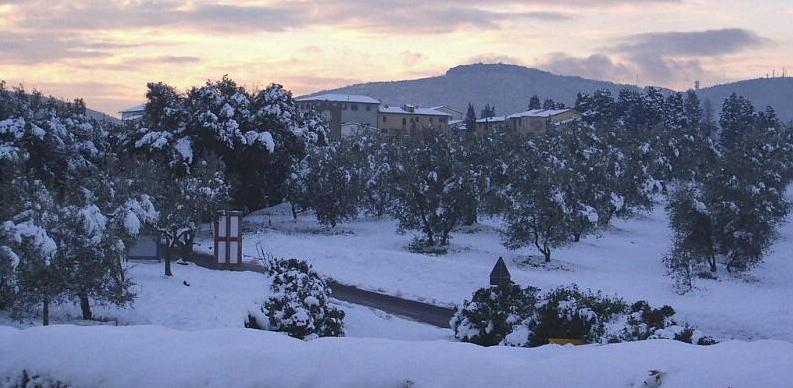 Montemurlo senza neve, a Poggio e Carmignano pochi problemi